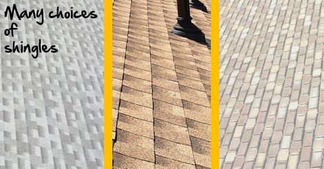 choices of shingles