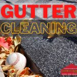 Gutter cleaning is essential roof care!