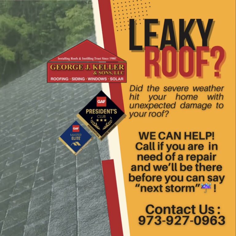 Roof Leak? We have a repair team for that!